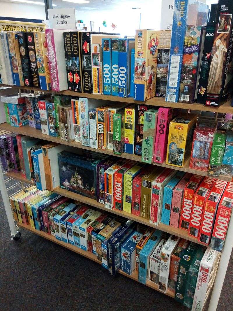A Whole Room Devoted To Jigsaw Puzzles