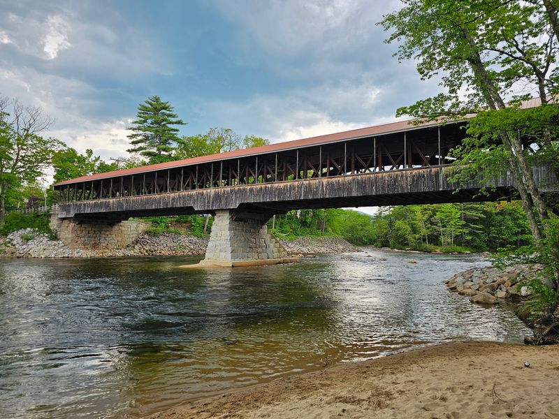 A Wooden Time Machine Straddling The Saco