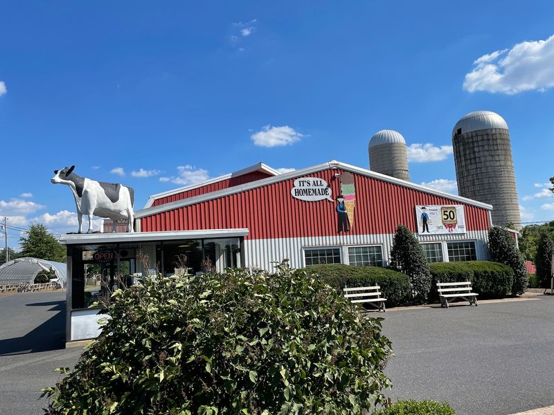 A Working Dairy Farm on Sumneytown Pike A Working Dairy Farm on Sumneytown Pike