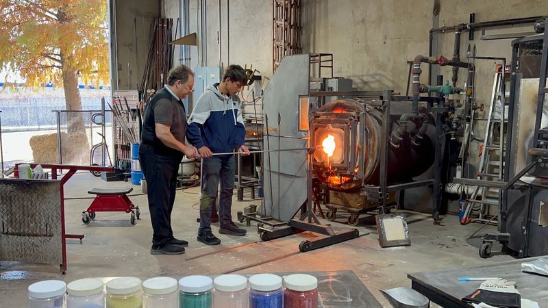 A Working Glass Studio on NW 81st Street A Working Glass Studio on NW 81st Street