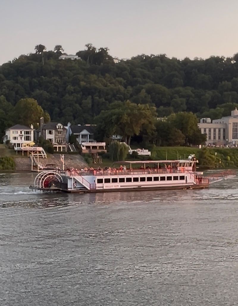 A Working Sternwheeler Docked on Front Street