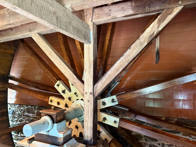 A Working Waterwheel That Still Turns Heads