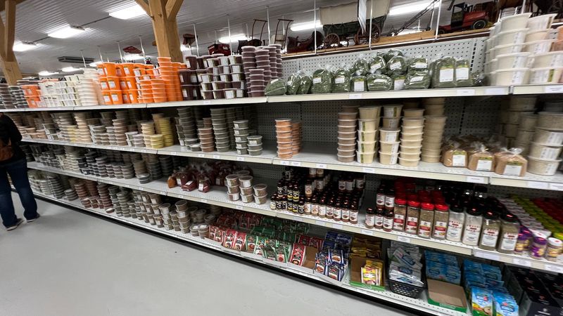 Aisles Stacked With Thousands of Bulk Goods