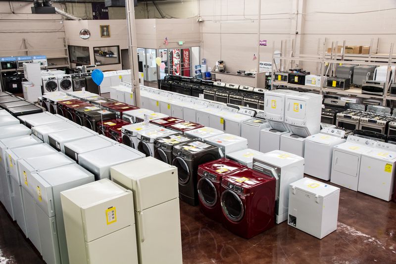Aisles Stacked With Thousands of Machines, Not a Tidy Little Showroom Aisles Stacked With Thousands of Machines, Not a Tidy Little Showroom