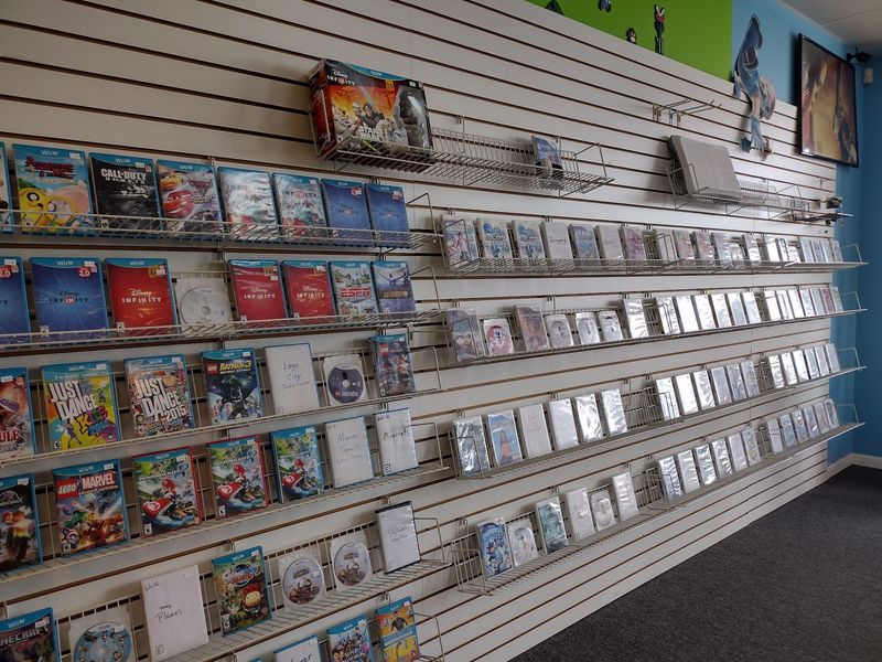 Always Changing Shelves at Zone 1 Games in Helena Always Changing Shelves at Zone 1 Games in Helena