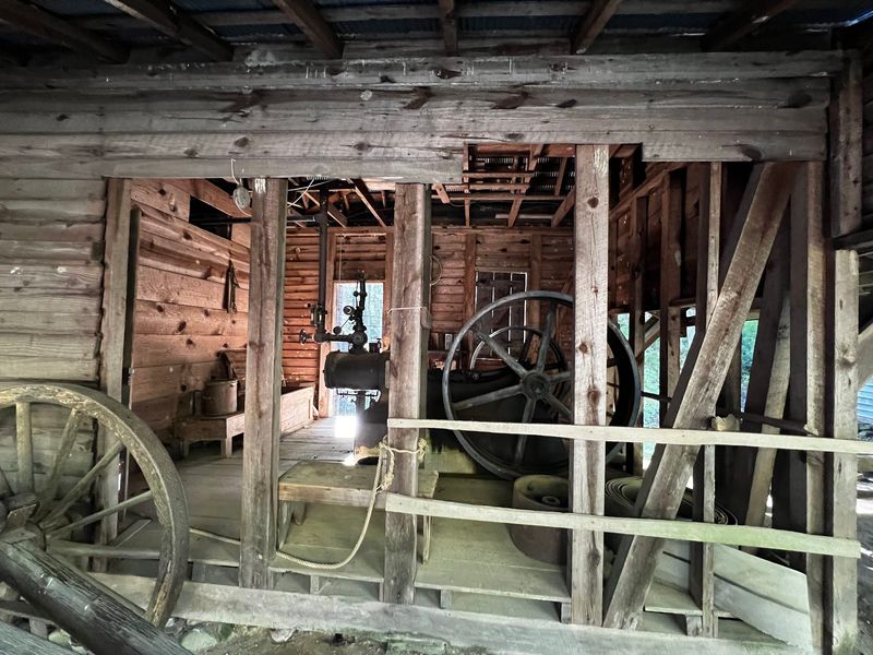 An 1895 Cotton Gin Still Standing in Its Own Building An 1895 Cotton Gin Still Standing in Its Own Building