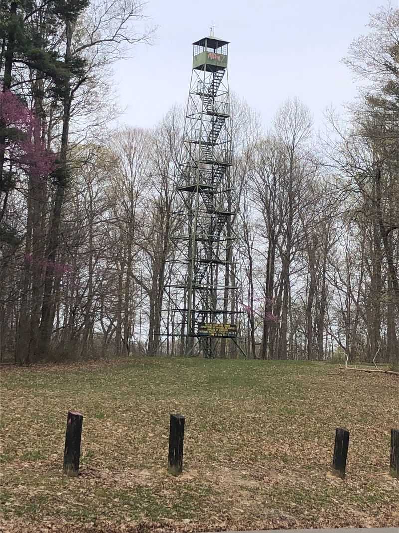 An 80-Foot Steel Tower Built by the CCC