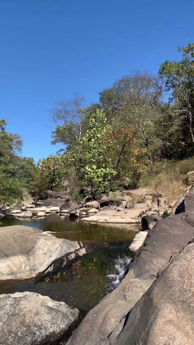 Ancient Pink Granite And Rocky Shut-Ins