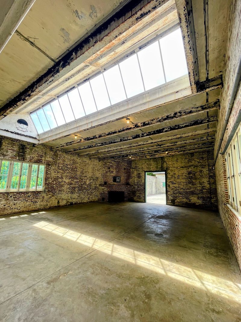 Anna's Studio and Its Giant Skylight