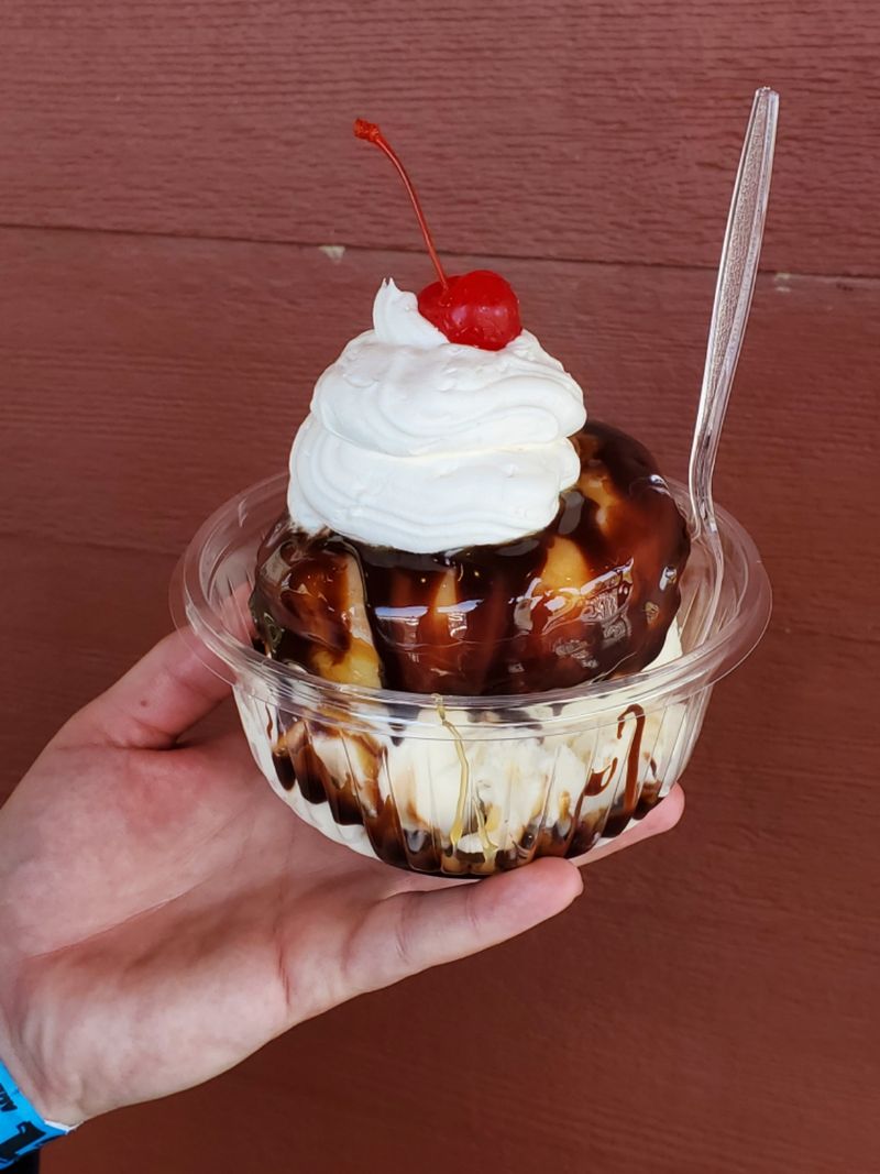 Apple Dumpling Sundae, The Orchard In A Cup