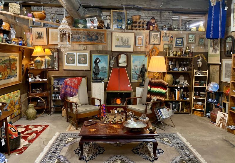 Art, Old Signs, And Statement Pieces Like Actual Car Grills