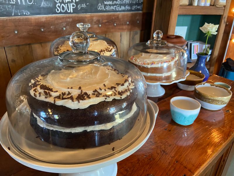 Baked Goods Stacked High And Mostly Vegan