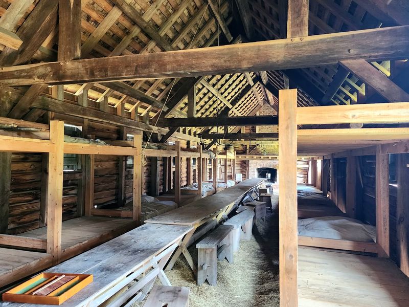 Barracks, Guardhouse, and Life for His Majesty's Company of Foot