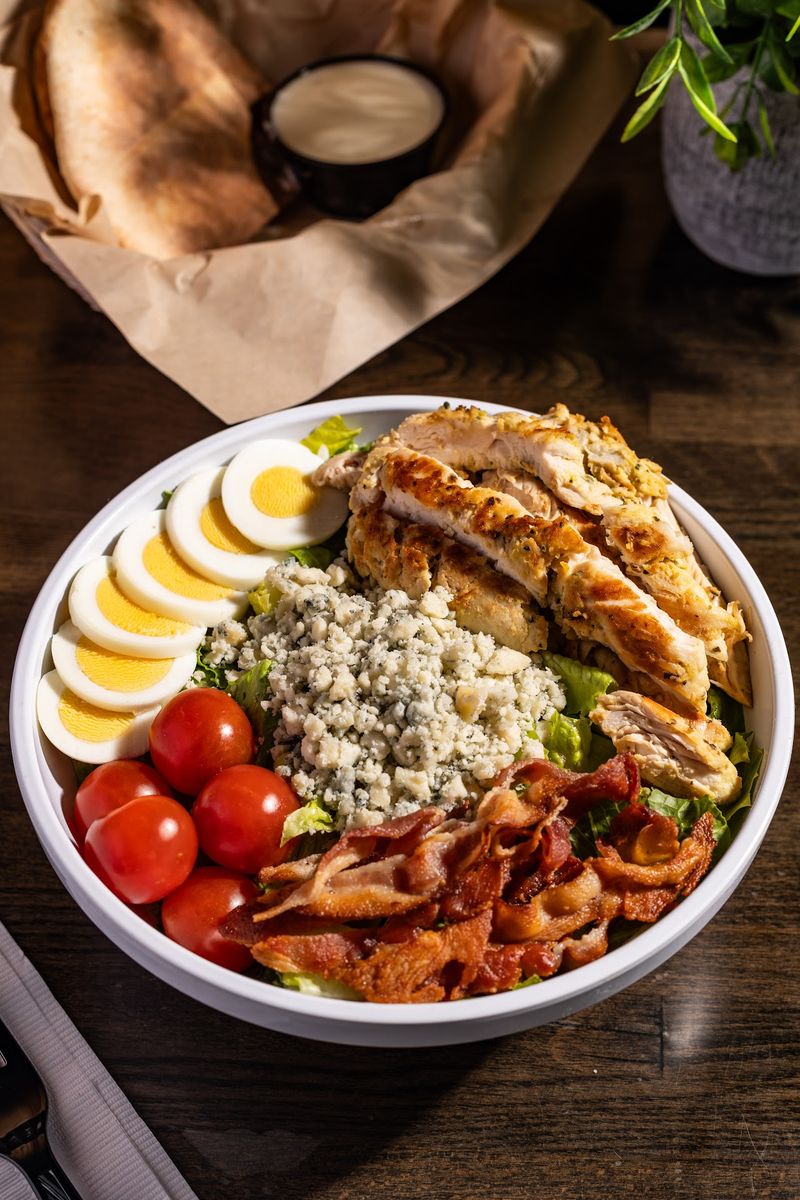 Beyond the Pie, Fresh Salads and Warm Pita Beyond the Pie, Fresh Salads and Warm Pita