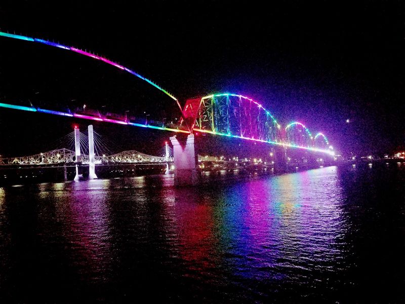 Big Four Pedestrian Bridge, Jeffersonville Big Four Pedestrian Bridge, Jeffersonville