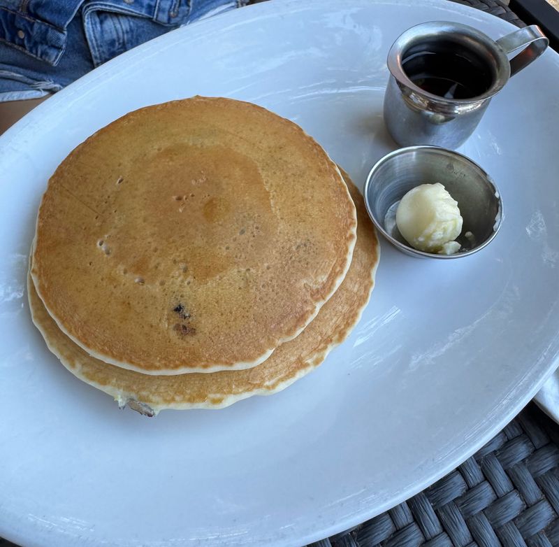 Blueberry Pancakes That Justify The Sidewalk Shuffle