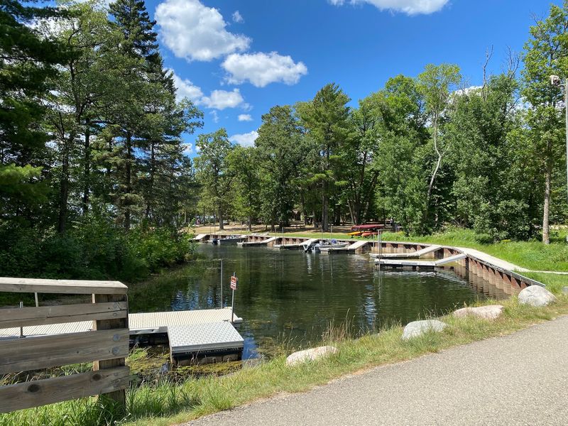 Boat Launch, Docks, and a Small Marina Feel