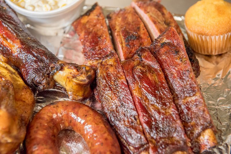 Brisket, Ribs and the Wood Burning Pits