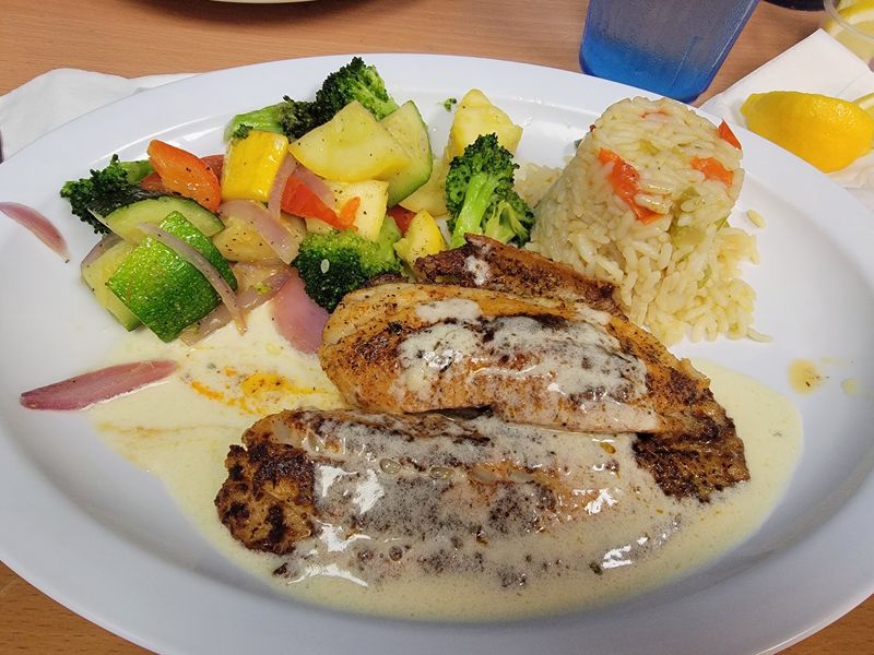 Broiled Snapper, Salmon, And The Lighter Side Broiled Snapper, Salmon, And The Lighter Side