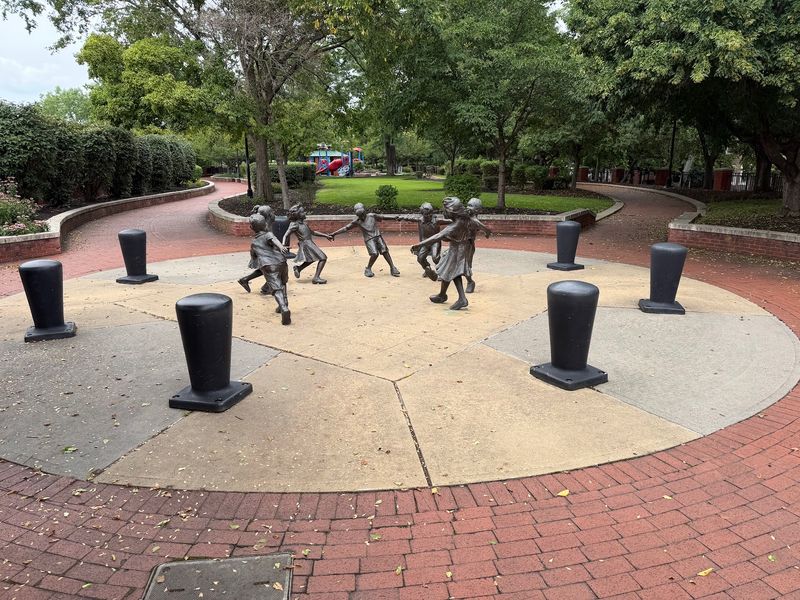 Bronze Markers Hiding Under Every Arch