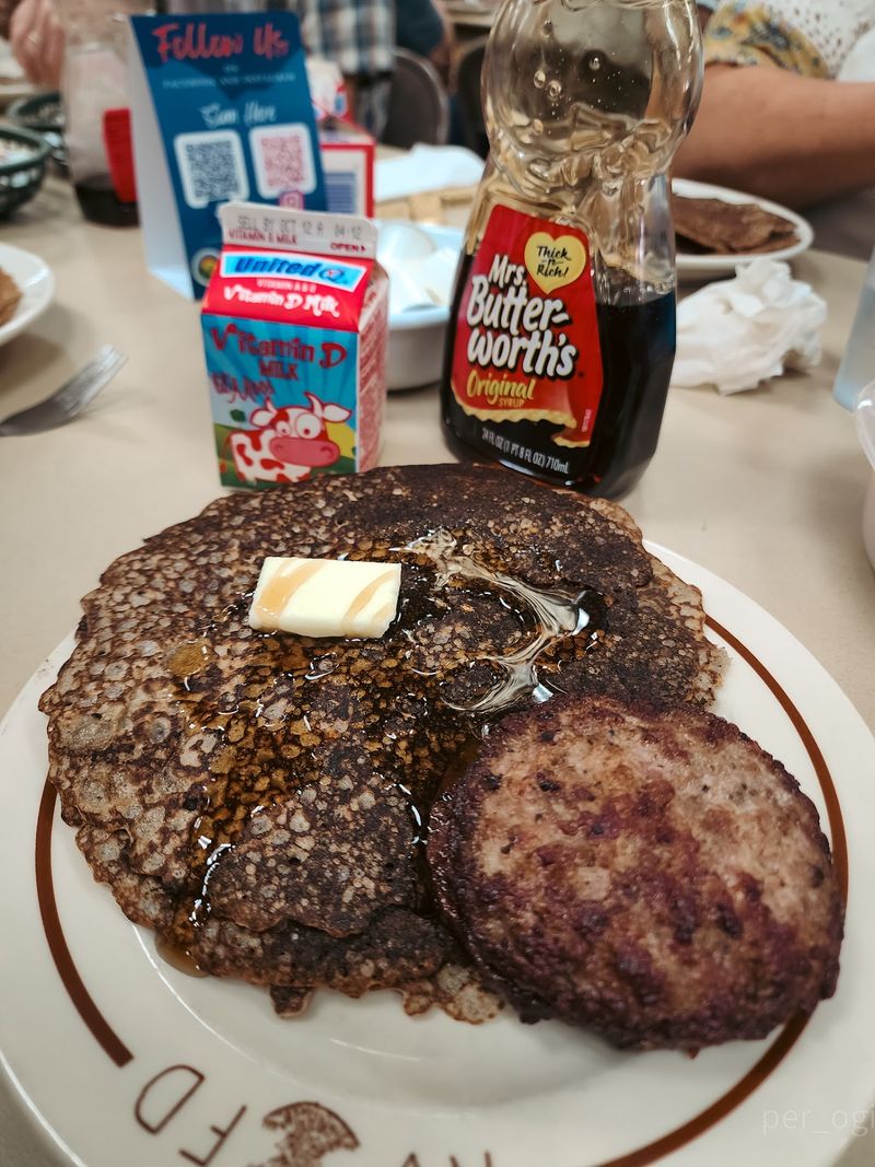 Buckwheat Cakes With Homemade Sausage Buckwheat Cakes With Homemade Sausage