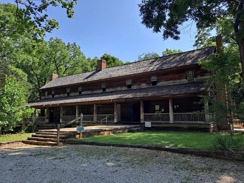 Built in 1815 Where Two Old Roads Crossed