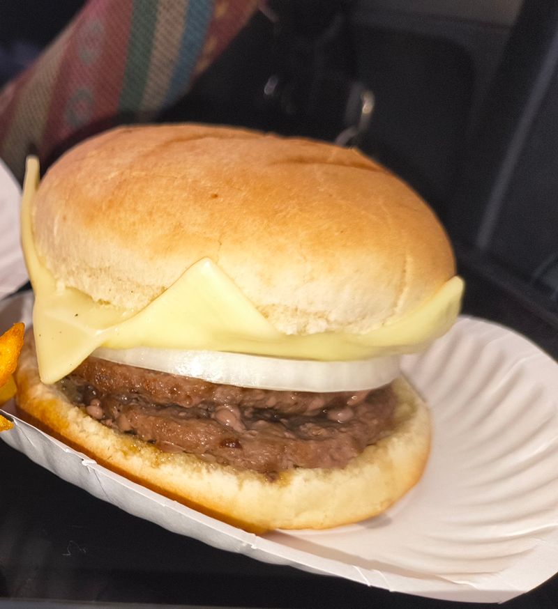 Burgers Cooked On A Well-Worn Flat Top Burgers Cooked On A Well-Worn Flat Top