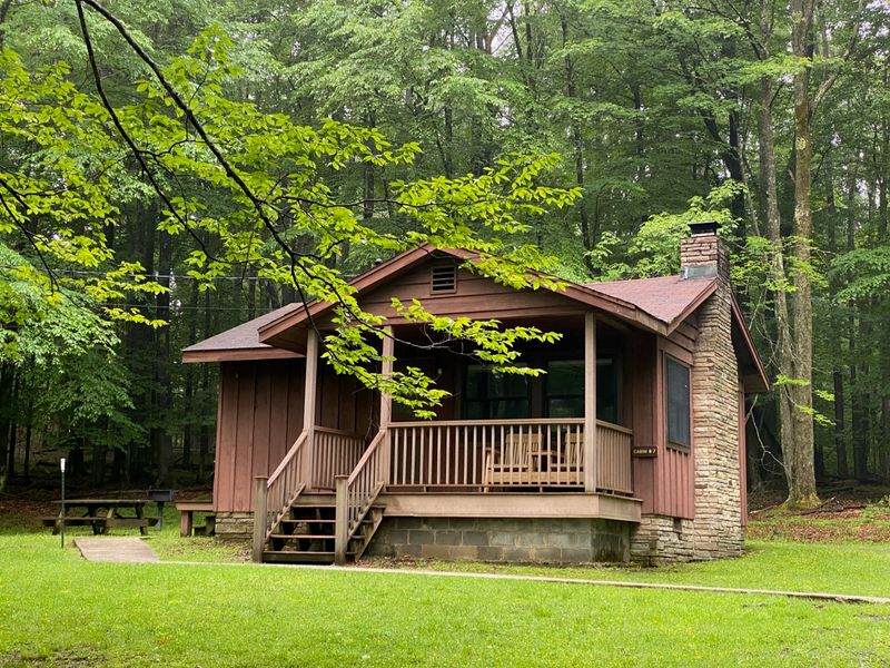 Cabins, Camping, and Cozy Bathhouses Cabins, Camping, and Cozy Bathhouses