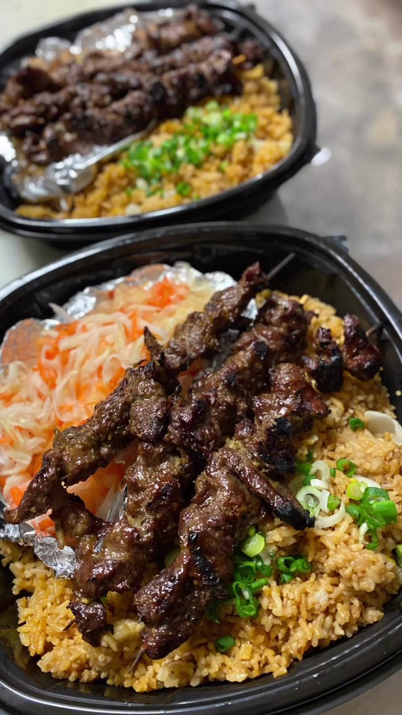 Cambodian Sticks Straight Off the Grill