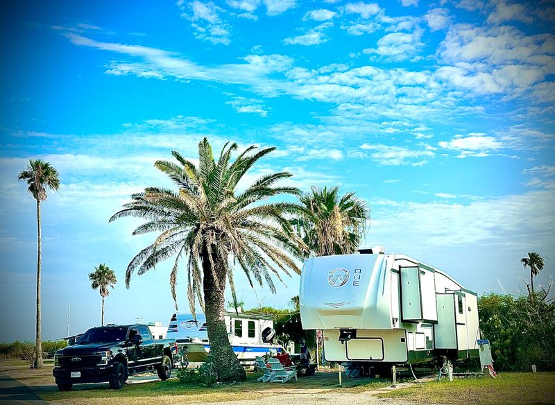 Camping Right Beside The Gulf Camping Right Beside The Gulf