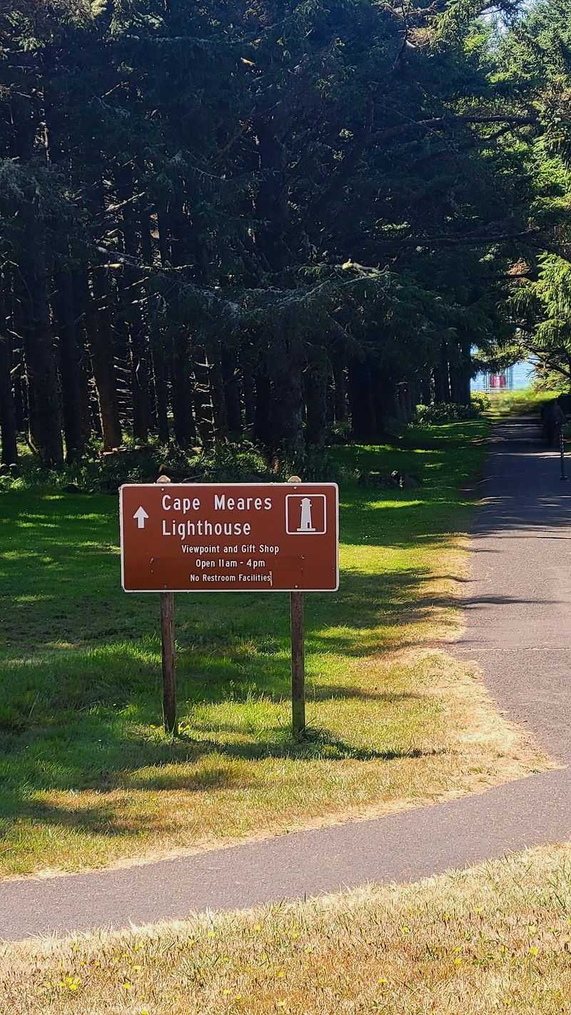 Cape Meares Lighthouse Sits Just Across the Path
