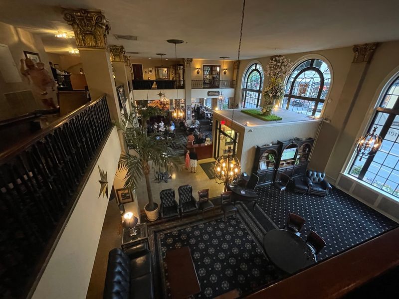Captain Tibbals on the Lower Floor
