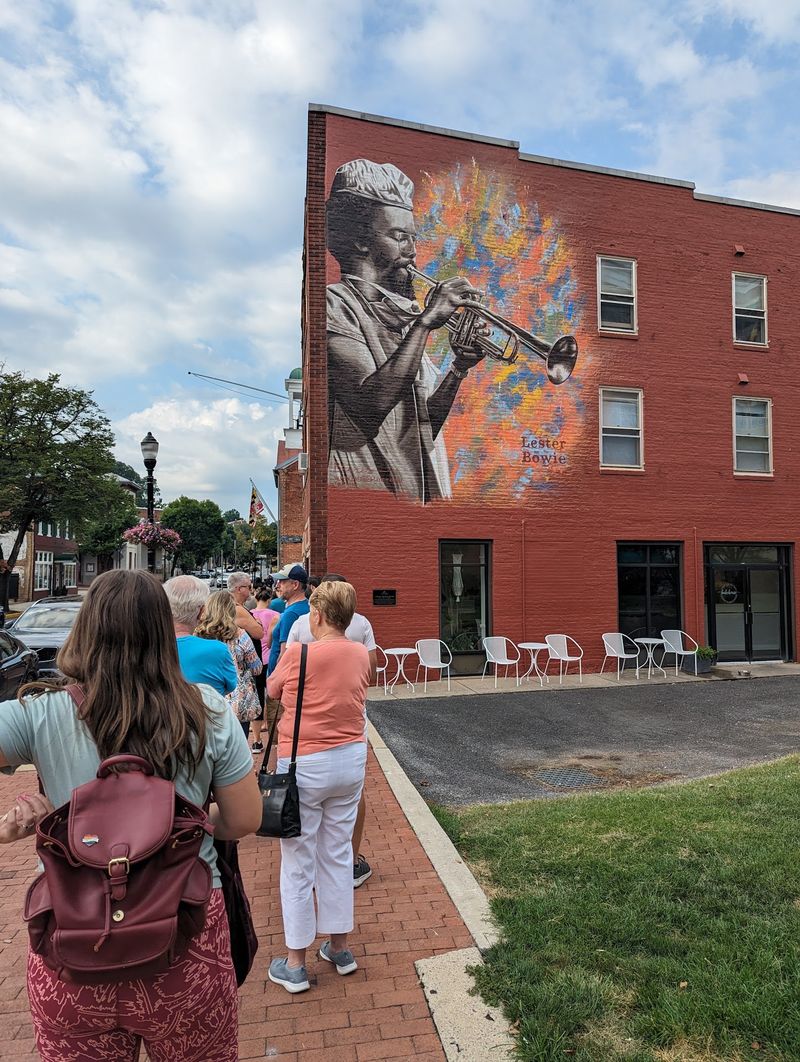 Carroll Creek, Murals, And The Walk Around The Corner