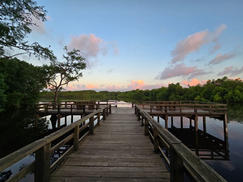 Champion Lake and the Long Fishing Pier