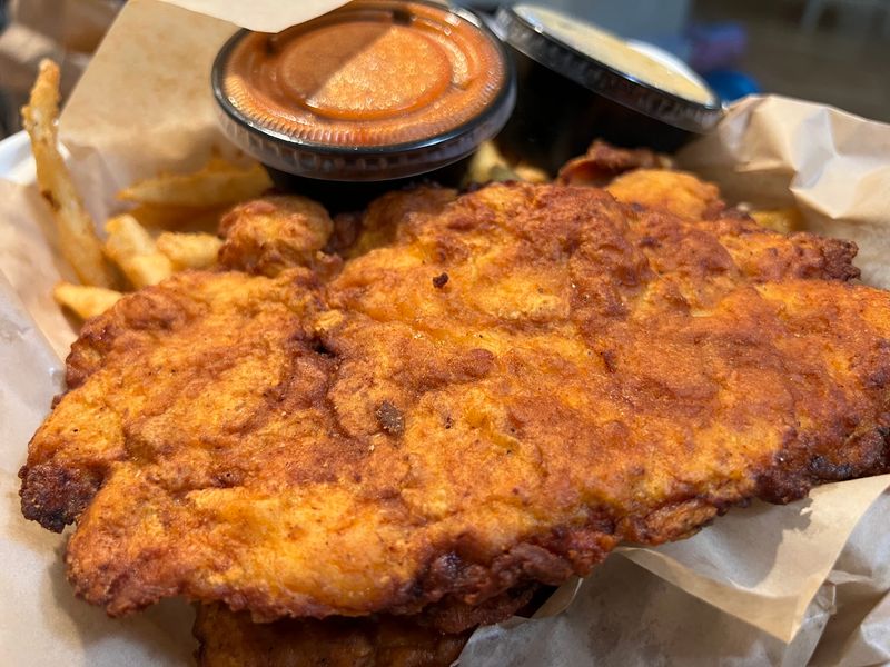 Chicken Tenders the Size of Small Surfboards Chicken Tenders the Size of Small Surfboards