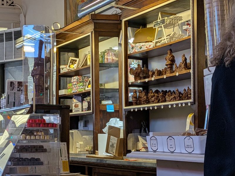 Chocolate Made On Site In Molds Older Than You Chocolate Made On Site In Molds Older Than You