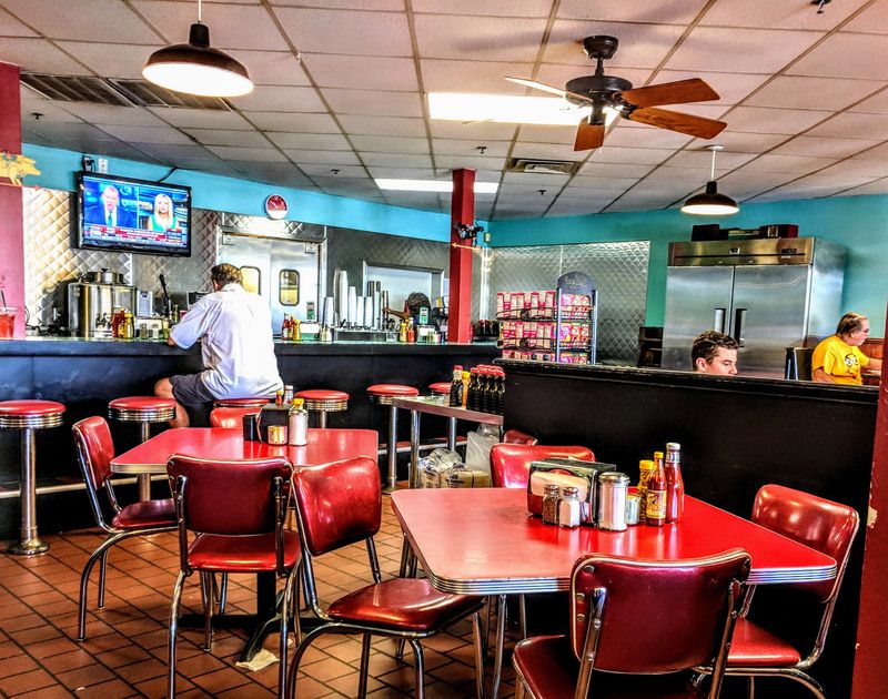 Chrome, Booths, And A Room That Sounds Like A Diner Should Chrome, Booths, And A Room That Sounds Like A Diner Should