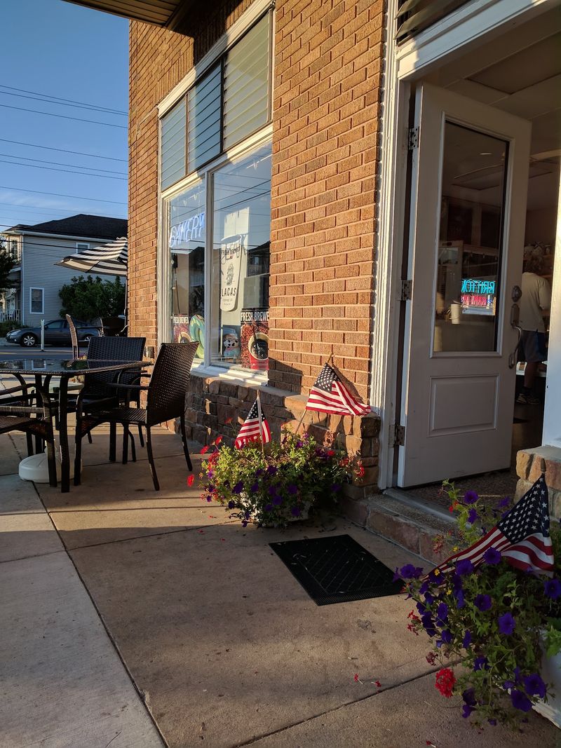 Coffee, Outdoor Seats, And Slow Beach Mornings Coffee, Outdoor Seats, And Slow Beach Mornings