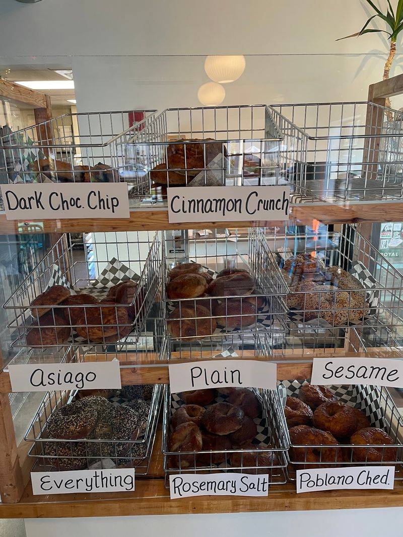 Counters, Tall Chairs, And That Display Case Up Front
