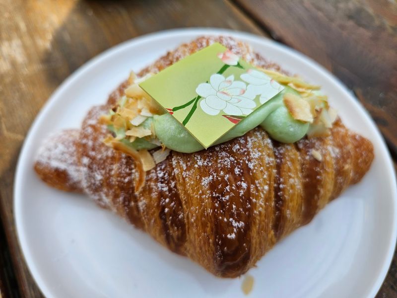 Croissants with a Southeast Asian accent
