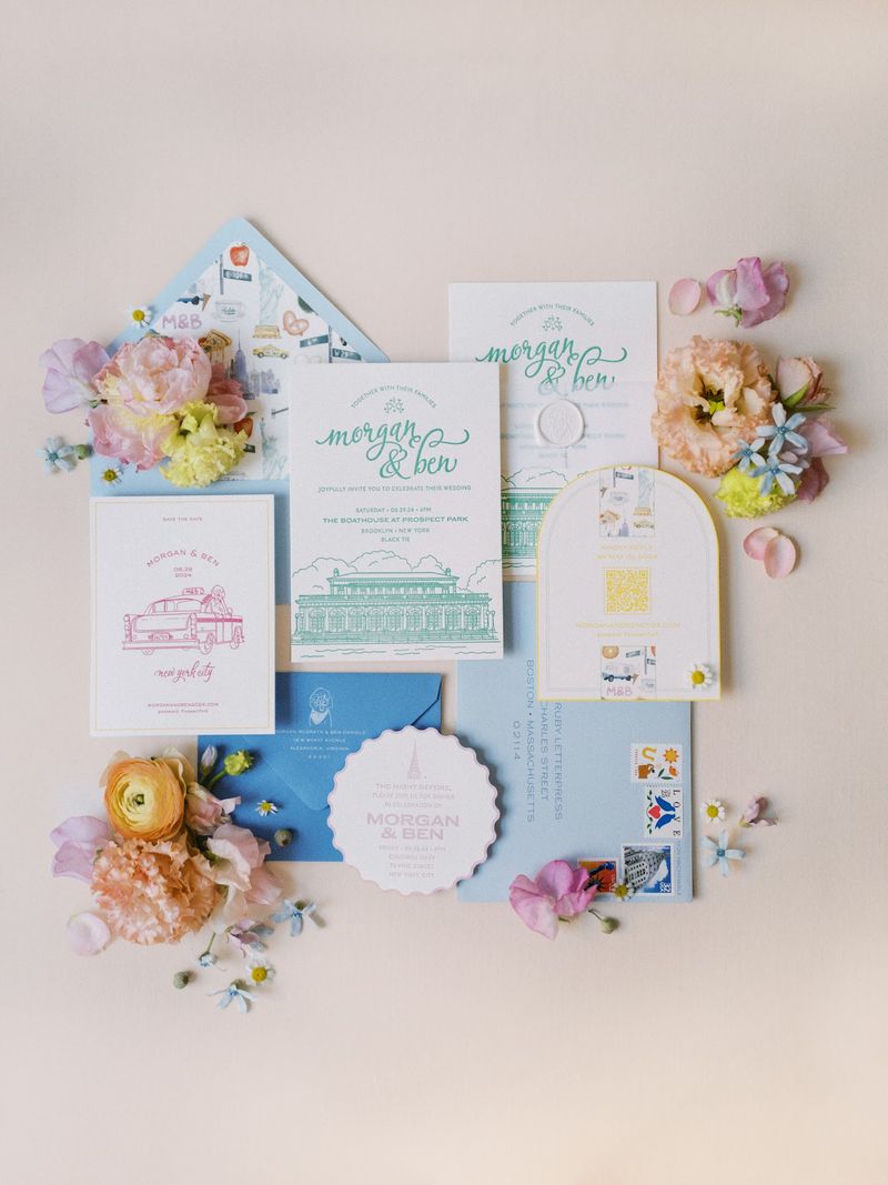 Custom Wedding Invitations Worth Framing Custom Wedding Invitations Worth Framing
