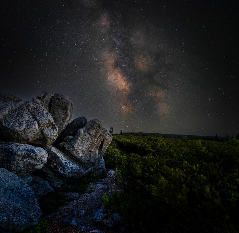 Dark Skies and Peaceful Camping Spots