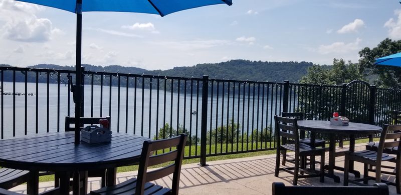 Deck and Patio Seating by the Water Deck and Patio Seating by the Water