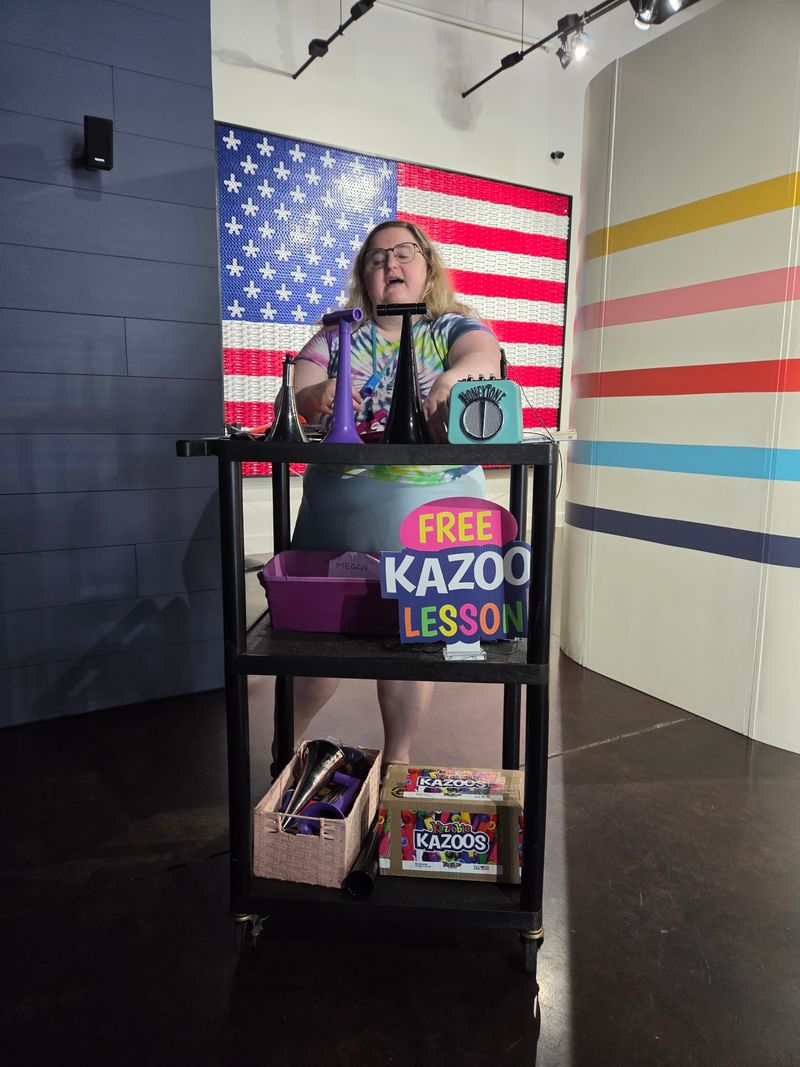 Demonstrations, Nose Flutes and Kazobos