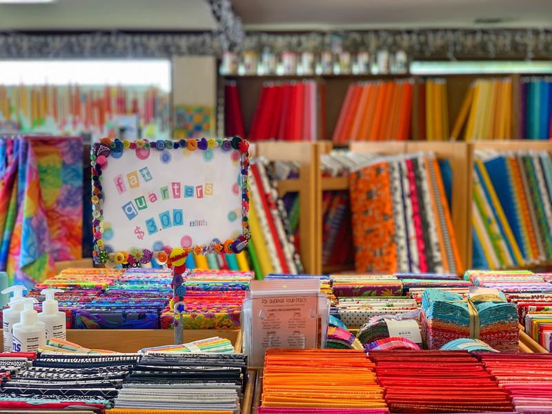 Digging Through the Fat Quarter Pickin Patch