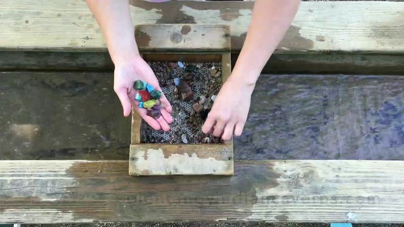 Digging for Treasure at the Gem Mining Station Digging for Treasure at the Gem Mining Station