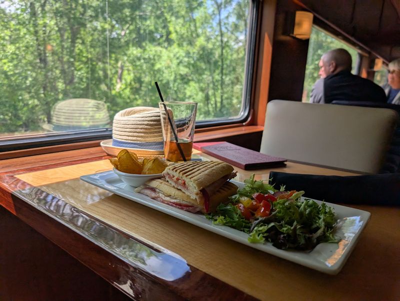 Dining Cars Built For Lingering, Not Rushing Dining Cars Built For Lingering, Not Rushing