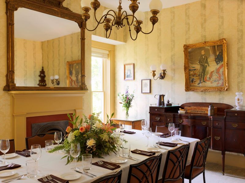 Dining Rooms, Antiques, and Creaky Staircases