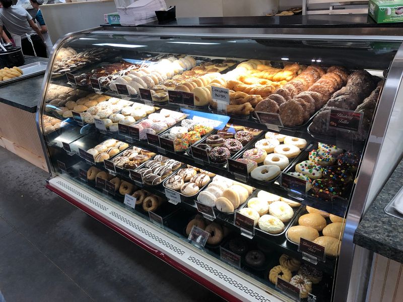 Doughnuts That Disappear Before Closing Time