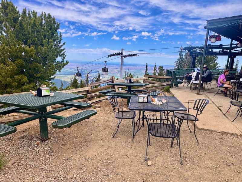 Eating at the Top of the Mountain